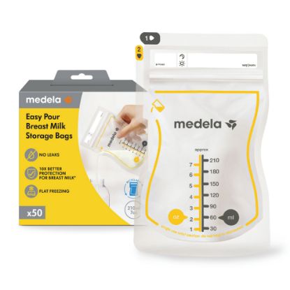 Picture of Medela Easy Pour BMS Bag x50 EN FR ES
